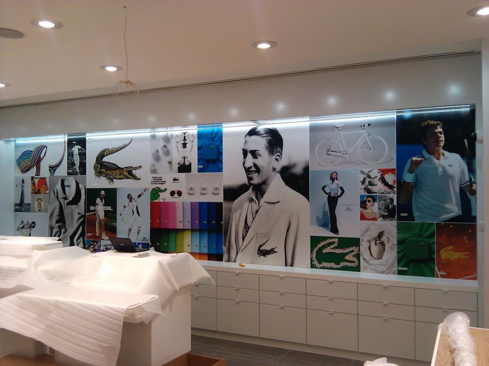 MOSAÎQUE DE CADRES T-17 BOUTIQUE LACOSTE 2 n