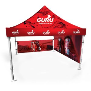 Tente produite en Chine (toile et structure)