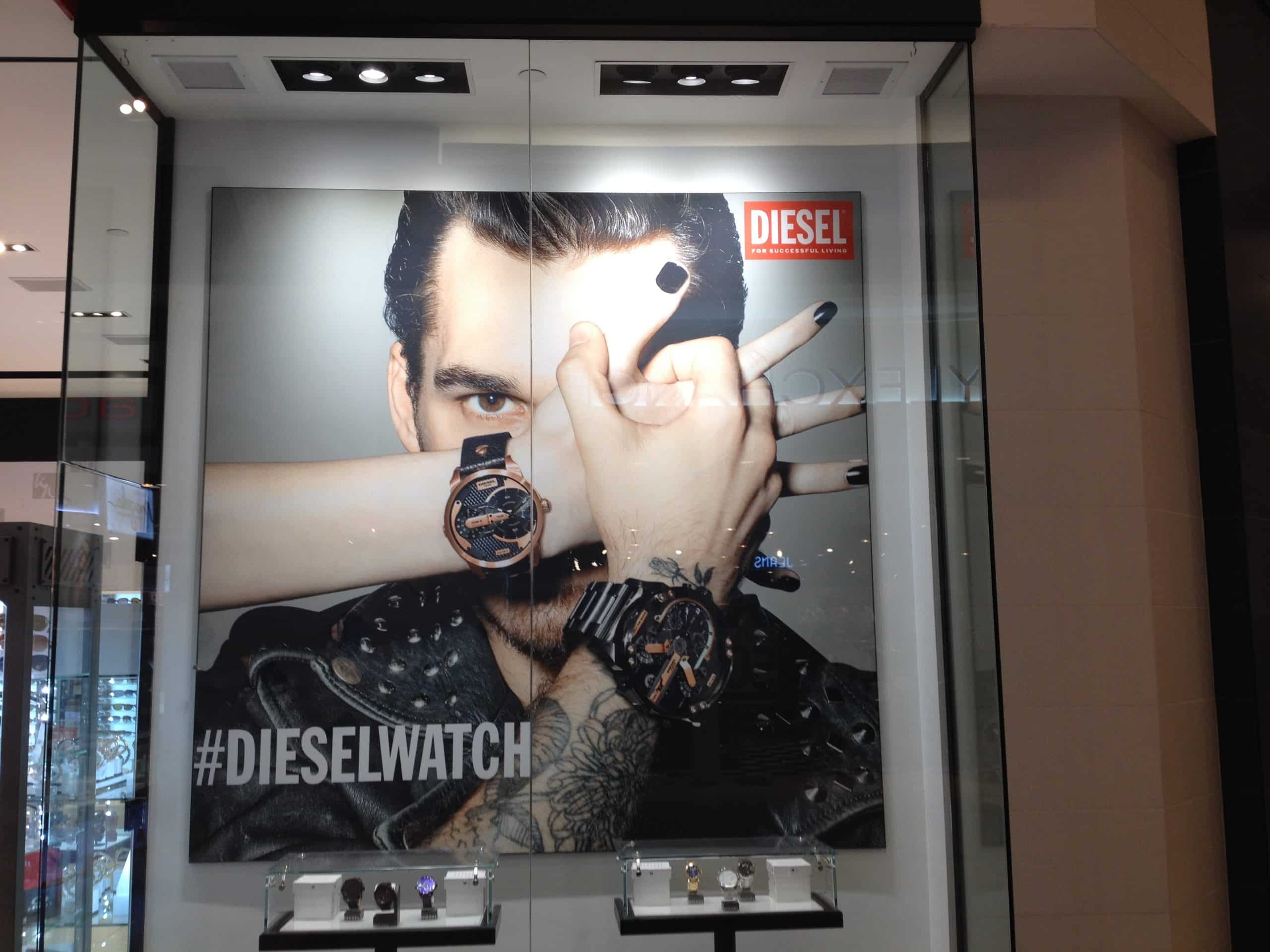 Toile Diesel dans un T_17