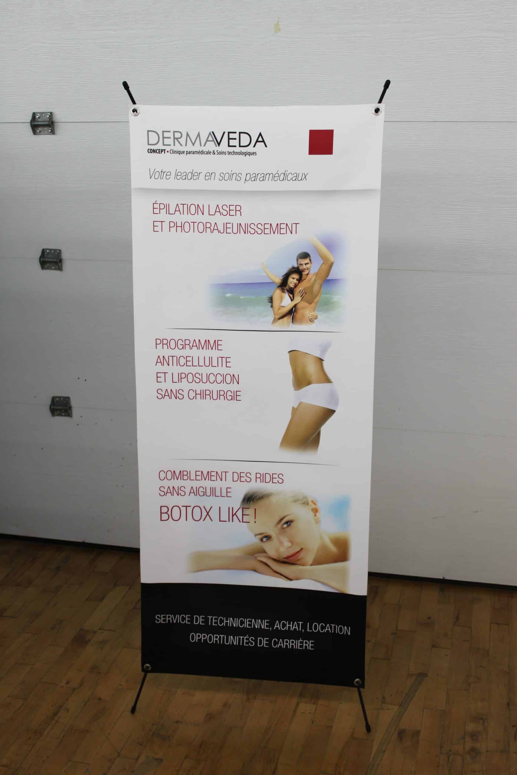 X stand 30'' x 60''