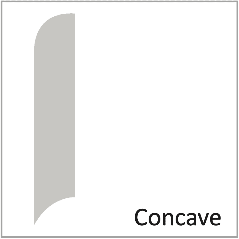 concave