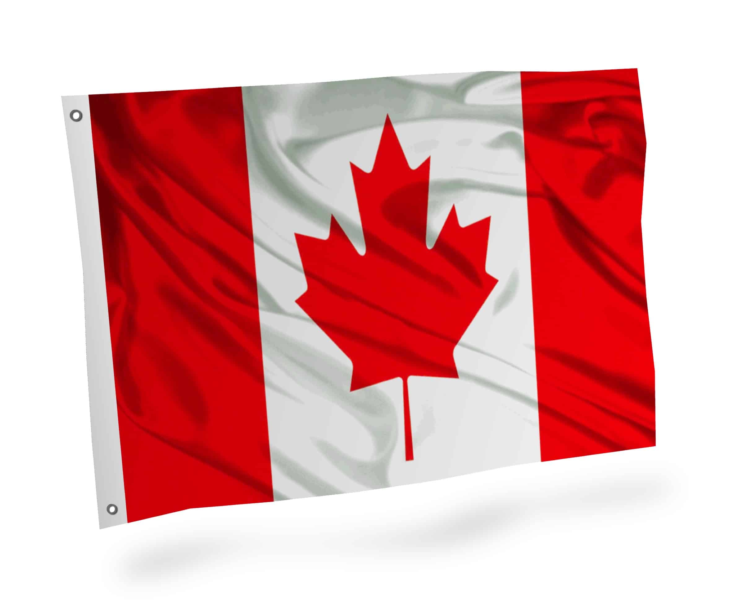 Drapeau style Canada