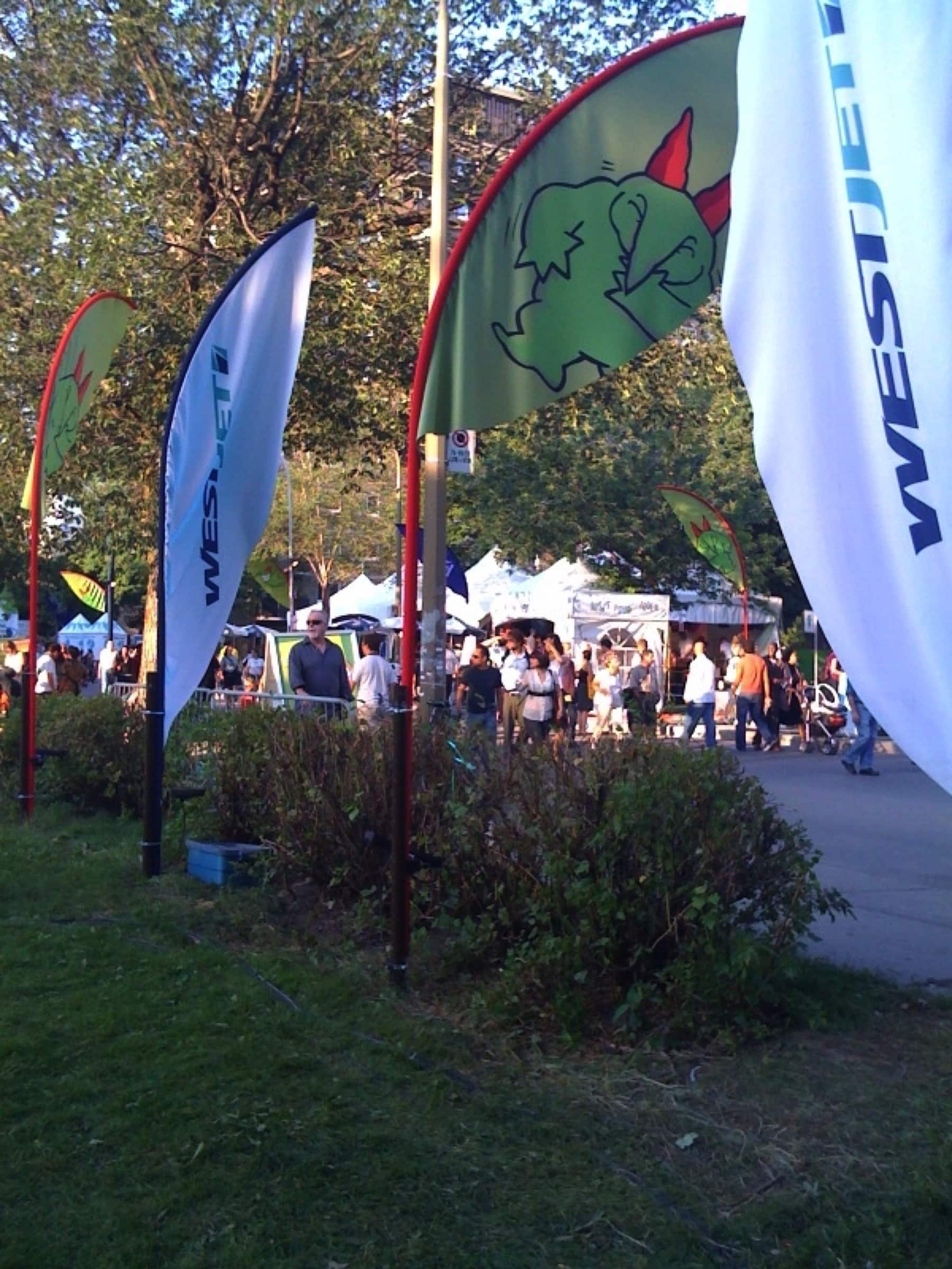 Base en piquet pour drapeau
