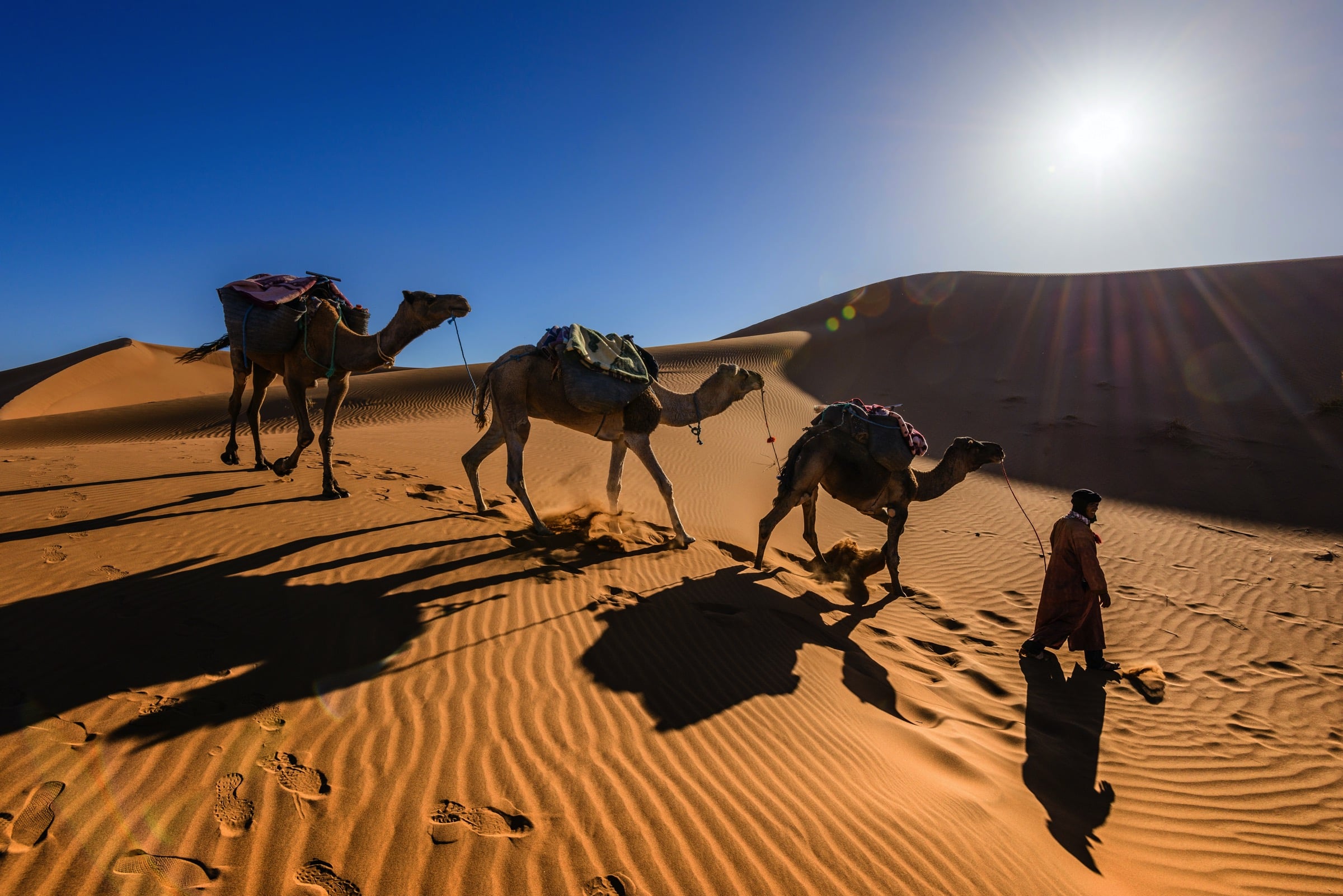 L’impression sur tissu ici et ailleurs – Le Maroc
